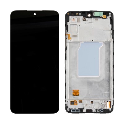 Дисплей для Samsung A276B Galaxy A27 5G модуль с рамкой Черный - OR (SP)