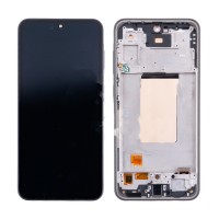 Дисплей для Samsung A366B Galaxy A36 5G модуль Черный - (OLED) (Full Size)