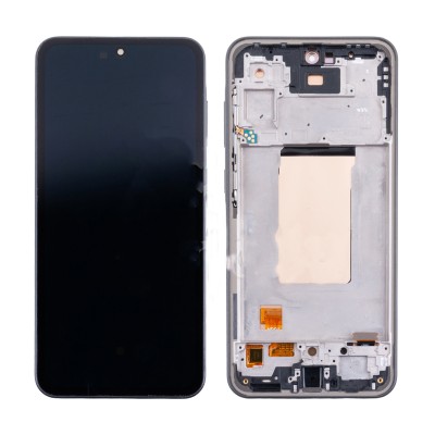 Дисплей для Samsung A366B Galaxy A36 5G модуль Черный - (OLED) (Full Size)