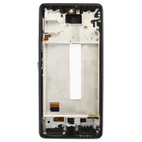 Дисплей для Samsung A536B Galaxy A53 5G модуль с рамкой Черный - (In-Cell)