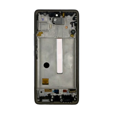 Дисплей для Samsung A536B Galaxy A53 5G модуль с рамкой Черный - OR Ref. (SP)