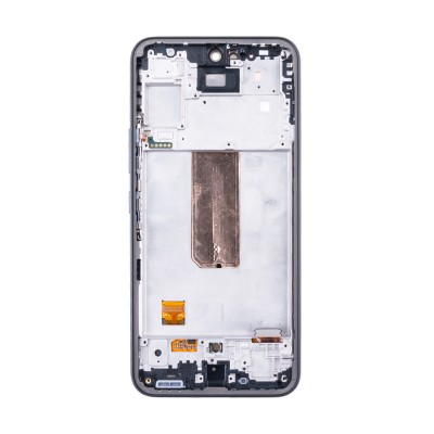 Дисплей для Samsung A546E Galaxy A54 5G модуль с рамкой Черный - Сервисный Оригинал