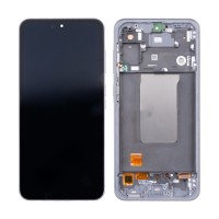 Дисплей для Samsung A566B Galaxy A56 5G модуль Черный - (OLED) (Full Size)