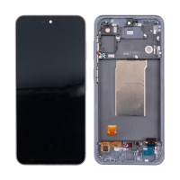 Дисплей для Samsung A566B Galaxy A56 5G модуль Черный - OR (SP)