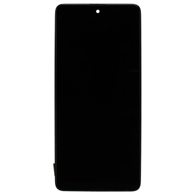 Дисплей для Samsung A715F Galaxy A71 модуль с рамкой Черный - (In-Cell)