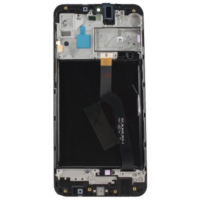 Дисплей для Samsung A715F Galaxy A71 модуль Черный - OR (SP)