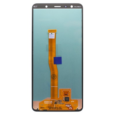 Дисплей для Samsung A750F Galaxy A7 (2018) с тачскрином Черный - (OLED)