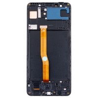 Дисплей для Samsung A750F Galaxy A7 2018 модуль с рамкой Черный - (OLED)