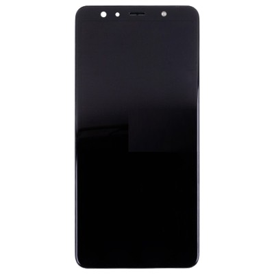 Дисплей для Samsung A750F Galaxy A7 2018 модуль с рамкой Черный - (OLED)