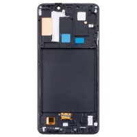 Дисплей для Samsung A920F Galaxy A9 2018 модуль с рамкой Черный - (OLED)
