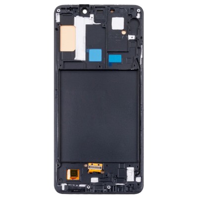 Дисплей для Samsung A920F Galaxy A9 2018 модуль с рамкой Черный - (OLED)