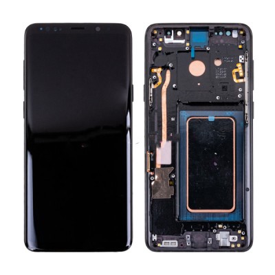 Дисплей для Samsung G965F Galaxy S9+ модуль Черный - (OLED)