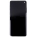 Дисплей для Samsung G973F Galaxy S10 модуль Черный - (OLED) (Full Size)