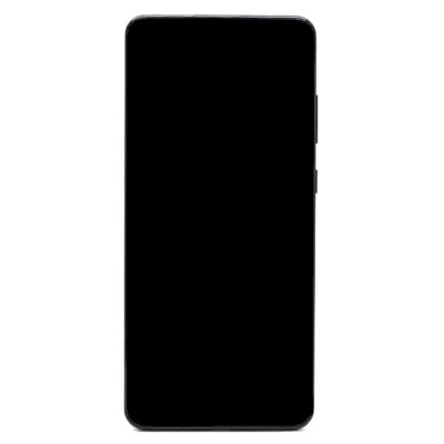 Дисплей для Samsung G988B Galaxy S20 Ultra модуль с рамкой Черный - Сервисный Оригинал