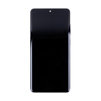Дисплей для Samsung G988B Galaxy S20 Ultra модуль с рамкой Черный - (Soft OLED, 120 Гц) (Full Size)