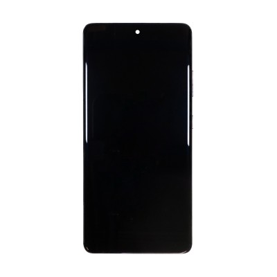 Дисплей для Samsung G998B Galaxy S21 Ultra модуль с рамкой Черный - (Soft OLED, 120 Гц) (Full Size)