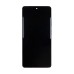 Дисплей для Samsung G998B Galaxy S21 Ultra модуль с рамкой Черный - (Soft OLED, 120 Гц) (Full Size)