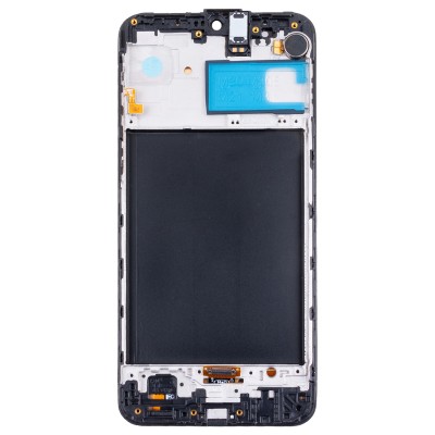 Дисплей для Samsung M315F Galaxy M31 модуль с рамкой Черный - (OLED)