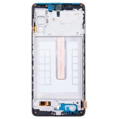 Дисплей для Samsung M526B M52 5G модуль Черный - (OLED) (Full Size)