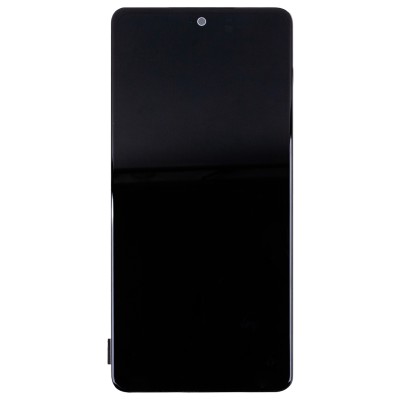 Дисплей для Samsung M526B M52 5G модуль Черный - (OLED) (Full Size)