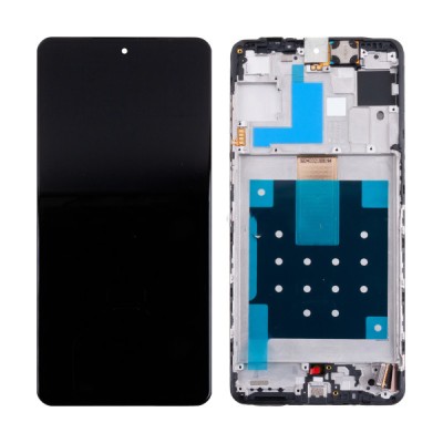 Дисплей для Samsung M556B Galaxy M55 5G модуль Черный - OR (SP)