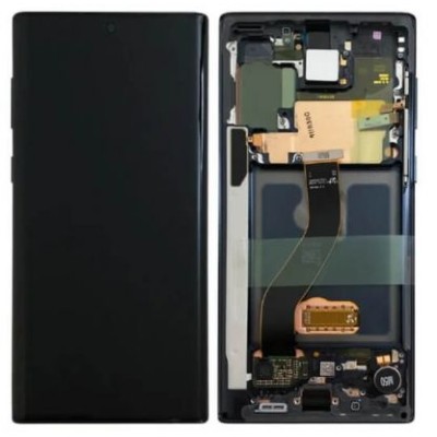 Дисплей для Samsung N971F Galaxy Note 10 модуль Черный - (In-Cell)