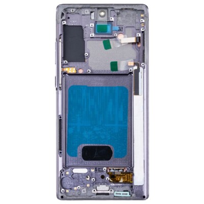 Дисплей для Samsung N980F Galaxy Note 20 модуль Черный - (OLED) (Full Size)
