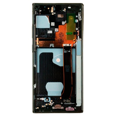 Дисплей для Samsung N986F Galaxy Note 20 Ultra с тачскрином Черный - OR (SP)