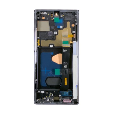 Дисплей для Samsung N985F модуль Черный - (Soft OLED, 120 Гц) (Full Size)