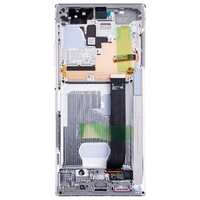 Дисплей для Samsung N986F Note 20 Ultra модуль Белый - OR (SP)