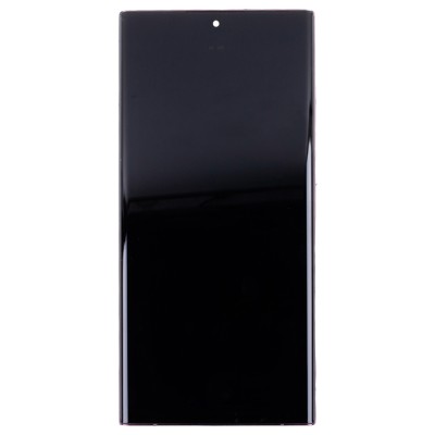 Дисплей для Samsung S9080 Galaxy S22 Ultra модуль с рамкой Бордовый - (OLED)