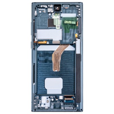 Дисплей для Samsung S908B Galaxy S22 Ultra Ultra модуль с рамкой Зеленый - OR (SP)