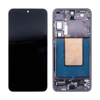 Дисплей для Samsung S926B Galaxy S24+ модуль Черный - (OLED) (Full Size)