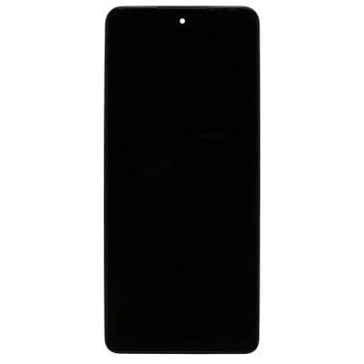Дисплей для Tecno KJ6 модуль с рамкой Черный - OR
