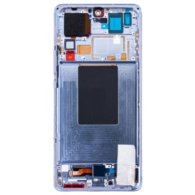 Дисплей для Xiaomi 12 Pro (2201122G)  модуль с рамкой Голубой - OR (SP)