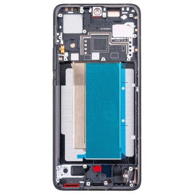 Дисплей для Xiaomi Poco F6 Pro (23113RKC6G) модуль с рамкой Черный - OR (SP)