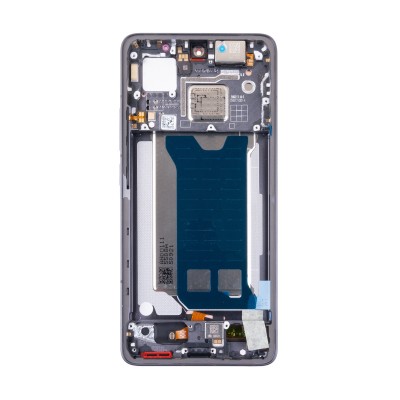 Дисплей для Xiaomi Poco F7 Pro (24117RK2CGI) модуль с рамкой Черный - OR (SP)