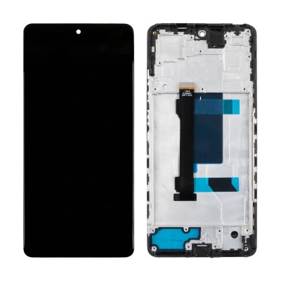 Дисплей для Xiaomi 22101316C модуль с рамкой Черный - (In-Cell)