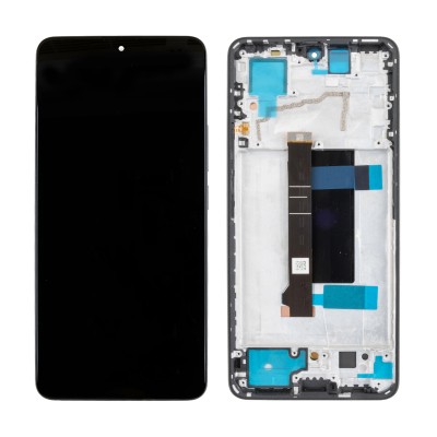 Дисплей для Xiaomi Redmi Note 13 Pro 5G (2312CRAD3C) модуль с рамкой Черный - OR