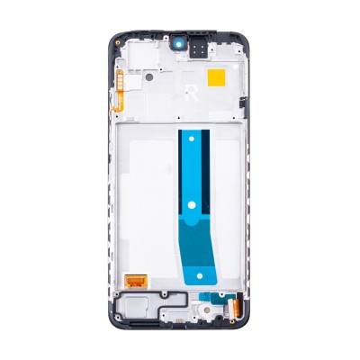 Дисплей для Xiaomi Redmi Note 12S (23030RAC7Y) модуль с рамкой Черный - OR (SP)