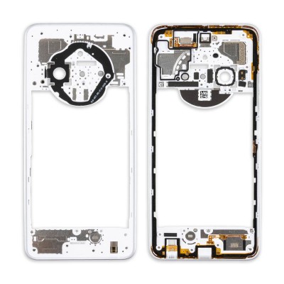 Средняя часть для Tecno KL6 Белый