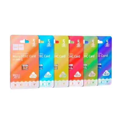 Карта памяти MicroSDHC 16GB Class 10 Hoco без адаптера