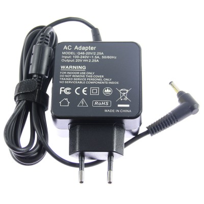 Блок питания для ноутбука Lenovo 20V, 2,25A, 45W (4,0×1,7)