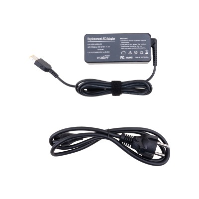 Блок питания для ноутбука Lenovo E31-70 20V, 2,25A, 45W (прямоугольный разъем)