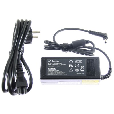 Блок питания для ноутбука Lenovo IdeaPad 110-15 20V, 3,25A, 65W (4,0×1,7)