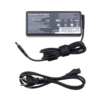 Блок питания для ноутбука Lenovo G700 20V, 6,75A, 135W (прямоугольный разъем)