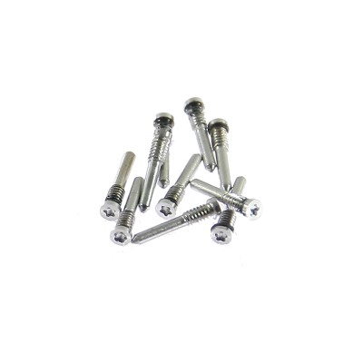 Винты для Apple iPhone X/Apple iPhone Xs/Apple iPhone Xs Max/Apple iPhone 11/Apple iPhone 11 Pro/Apple iPhone 11 Pro Max/Apple iPhone 12/Apple iPhone 13 внешний (10 шт.) Серебро