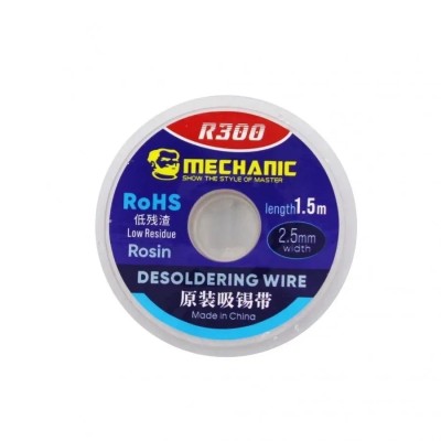 Поглотитель олова Mechanic R-300 (2.5 мм*1.5 м)