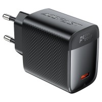 Сетевое зарядное устройство Type-C Acefast A112 (45W, PD, AVS, GaN) Черный