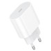 Сетевое зарядное устройство Type-C Borofone BA100A (20W, PD) Белый
